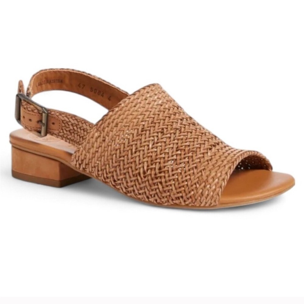 Paul Green Women's Tan Heel Sandals Size 8.5